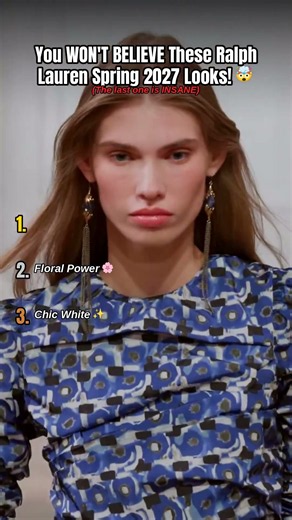 You WON'T BELIEVE These Ralph Lauren Spring 2027 Looks! 🤯