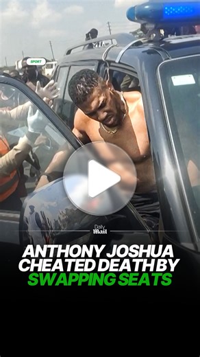A shocking twist of fate meant Anthony Joshua cheated death moments before the fatal car crash that killed two of his friends, the Daily Mail can reveal. The World Champion boxer, 36, swapped seats from the front to the back of his SUV before the smash which killed Sani Ghami and Latif Adeyole just hours after they arrived in Nigeria for a holiday. In addition the Daily Mail has learned that Joshua's driver did not have a valid driver's license before the smash on Nigeria's most deadly road whic