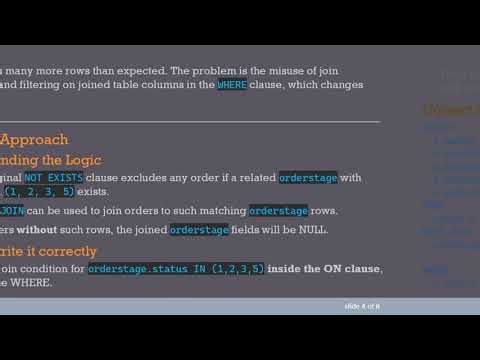 Replace NOT EXISTS with LEFT JOIN for Filtering in SQL Queries