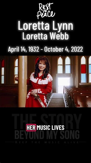 Loretta Lynn: The Coal Miner’s Daughter Who Became a Country Legend | Remembering Her Legacy 🤠🎶