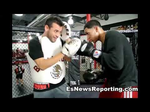 DAVID BEANVIDEZ WHEN HE WAS 15 YEARS OLD LANDING MONSTER SHOTS EsNews Boxing