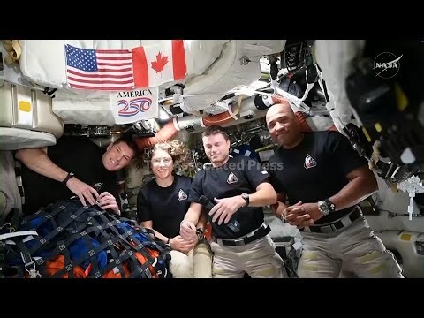 Artemis II astronauts speak with President Donald Trump after moon flyby
