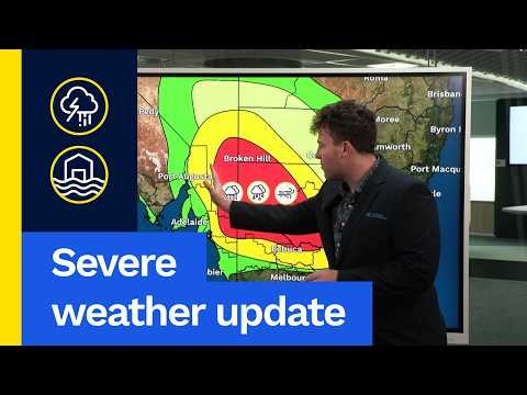 Severe Weather Update 1 July 2026: Severe storms, flooding and winds with southern fronts