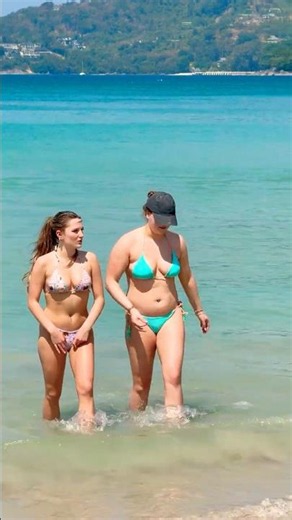 🇹🇭Phuket Beach Fun Summer Holiday Sea And Sand Hot Day 94⛱️ #phuketbeach