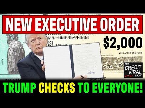 TRUMPS SIGNATURE! Big $2000 Stimulus Check Update | Checks for Everyone in 2026