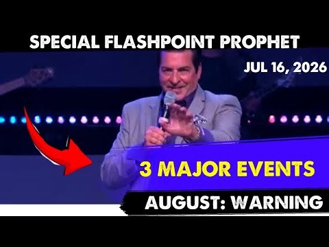 [GOD SAYS: 3 SUMMER EVENTS] AUGUST PROPHECY Hank Kunneman Prophetic Word Jul 16, 2026