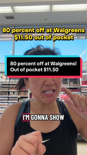 Walgreens Couponing: How I Got 80% Off and Paid $11.50