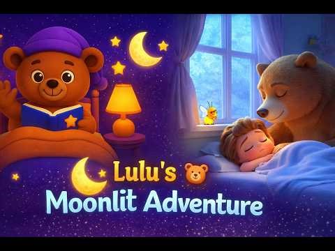 🐻🌙✨Lulu the Teddy & the Moonlit Garden Adventure