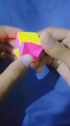 EASY ORIGAMI MAGIC CUBE TUTORIAL | DIY MAGIC CUBE ORIGAMI STEP BY STEP EASY TUTORIAL PAPER CRAFT ART