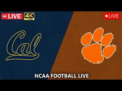 Clemson vs California LIVE 4K | College Football 2026 LIVE
