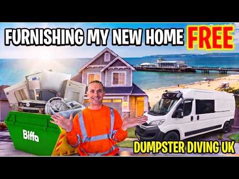 CAN I FURNISH MY NEW HOME FOR FREE😲BY DUMPSTER DIVING IN THE UK
