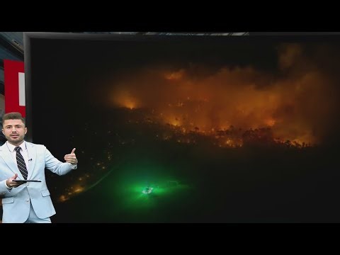 Massive wildfire burning in Southwest Florida sends smoke billowing into the sky