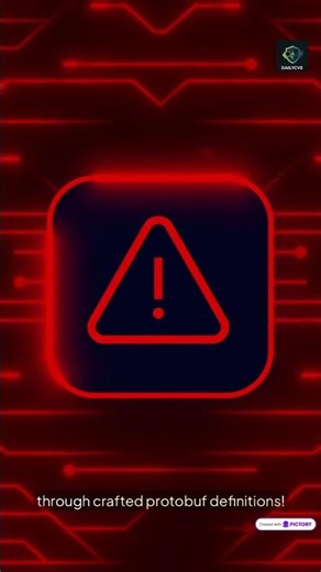 CVE-2026-41242: Critical RCE in ProtobufJS 🚨Developers at Risk! #cve2026 #cve #securityalert #shorts