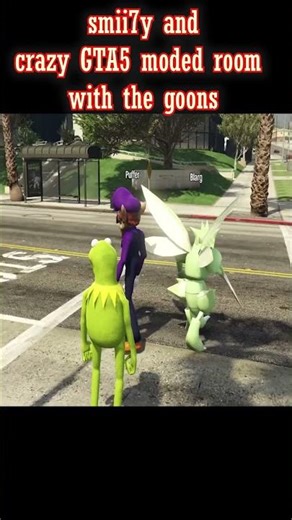 ‪@SMii7Y‬ and the boys in a completely cursed GTA5 modded lobby #gta5 #gaming #gamingshorts #funny
