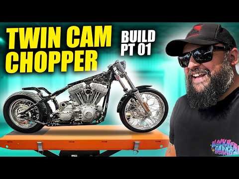 BUILDING A HARLEY TWIN CAM CHOPPER (PT 01)