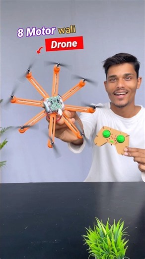 I Made Octacoptor drone 🚀 8 Motor wali