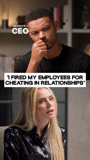 Would you fire your employees if you caught them cheating? 😬 #podcast #cheating #relationships | Steve Bartlett