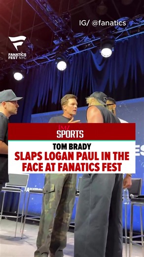 Has the beef been reignited?! During Fanatics Fest in New York Tom Brady slapped Logan Paul on the face getting a pretty crazy reaction from Karl-Anthony Towns.