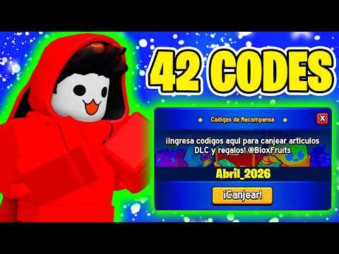 🚨 42 CODIGOS ACTIVOS DE BLOX FRUITS!! (ABRIL 2026) 🚨