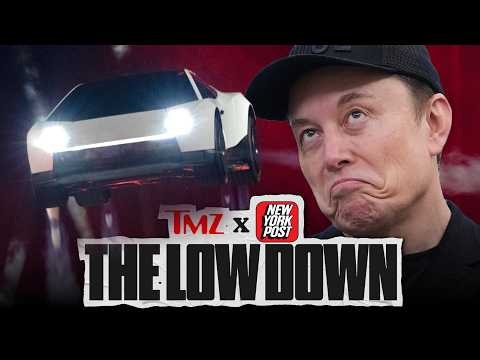 Elon Musk’s Flying Tesla Is REAL ... And It Just Jumped A Row Of Cars | The Low Down