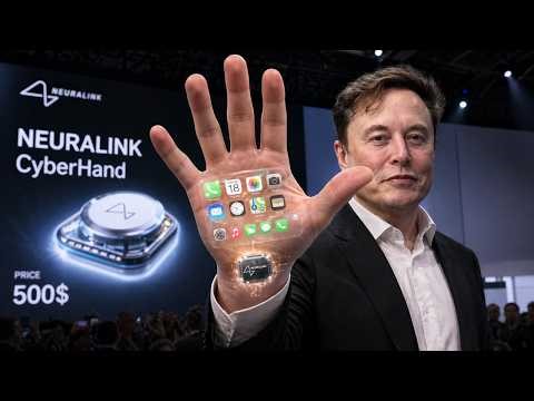 Elon Musk Unveils Neuralink AI Chip That Turns Your Hand Into a Supercomputer