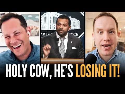 Kash Patel SNAPS at Reporter on Live TV