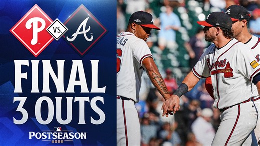 FINAL 3 OUTS: The 2026 MLB Postseason opens with a Braves win vs. the Phillies | MLB Highlights