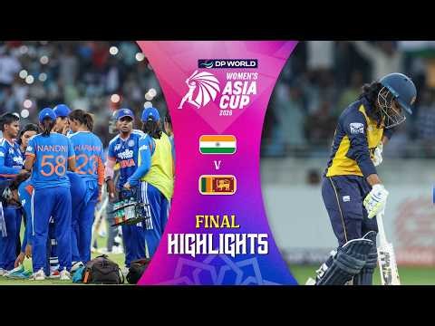 Match Highlights | Final | India (W) v Sri Lanka (W) | DP World Women's Asia Cup 2026