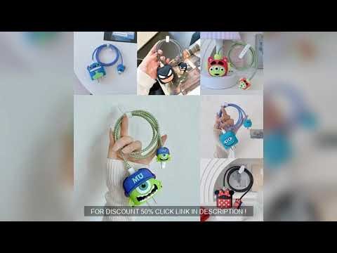 4Pcs Set Cable Protector for iPhone / iPad 18W/20W Charger P Discount 50% #AliExpress