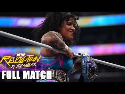 FULL MATCH: Willow vs Lena Kross - TBS Championship | AEW Revolution 2026 Zero Hour