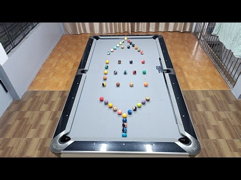 AEY Shape with 45 Balls | One Shot Pool Challenge