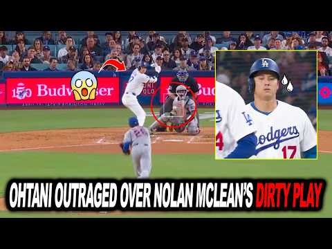 Ohtani Explodes Over Nolan McLean’s Dirty Move! Dave Roberts Demands Umpire Issue Punishment