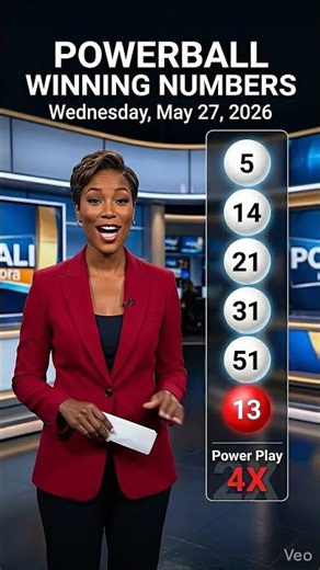 🔴 Powerball Winning Numbers – Wednesday, May 27, 2026 | No Jackpot Winner!