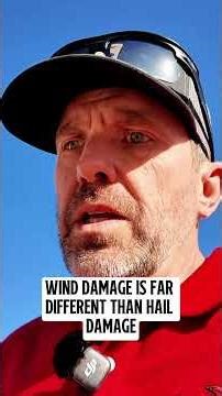 WIND damaged this roof - What to do when wind damages your roof - Insurance claim for wind damage