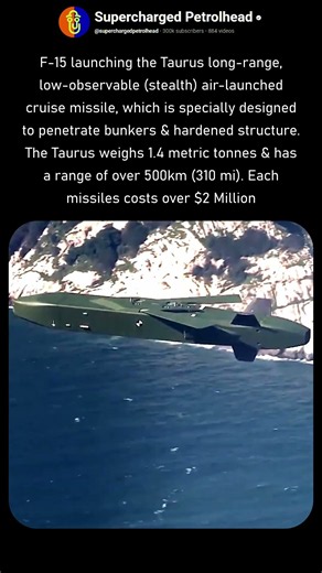 F15 launching long range cruise missile
