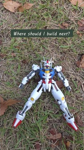 Building HG Gundam Aerial in the Park 🌿 | Peaceful Gunpla Vlog #shorts #gundam #gunpla #aerial