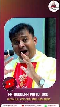 | #carmelkiran #sermon #shorts # #holymasslive