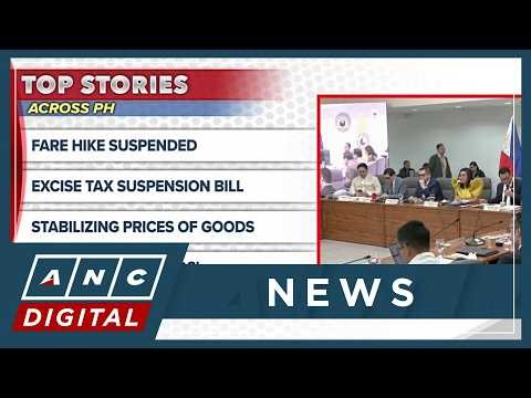 Top stories across PH (March 18): Fare hike suspended, 'Sufficient grounds' | ANC