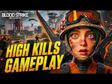 VNP & Vector High Kill Gameplay 🔥 | Blood Strike Intense Match (No Luck Pure Skill)
