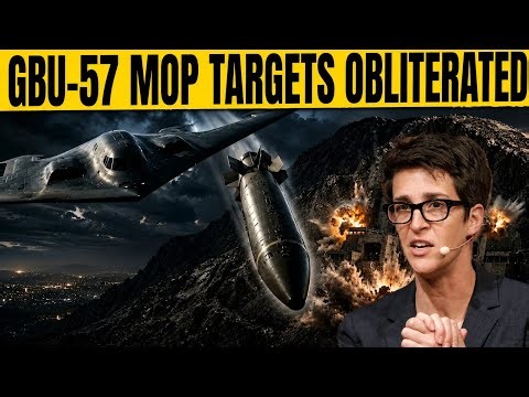 U.S. Bunker Busters Hit Iran’s Hidden Nuclear Sites | Rachel Maddow 