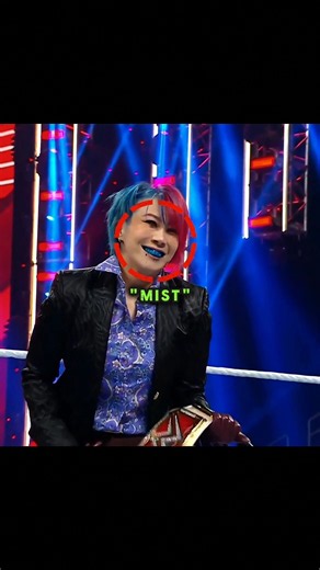 Asuka's Mist Attack To Bianca Balair In SmackDown 😨#asuka #rhearipley #trending