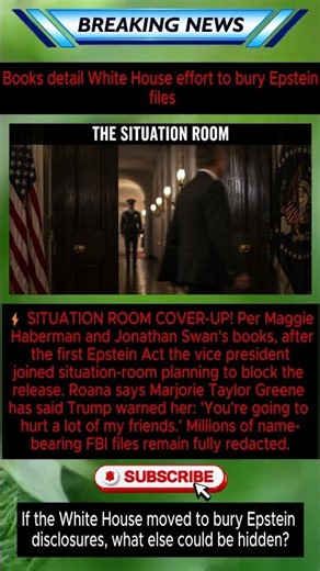 VP Joined Situation Room Push to Block Epstein Release After First Act, Books Show — DOJ Digs In