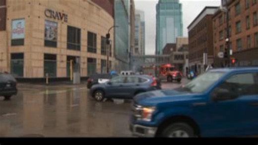Downtown MPLS transformer explosion