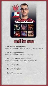 SkewMond can compete with the BEST junglers at Worlds 2026! | #g2 #leagueoflegends #worlds2026