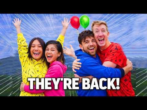 DANIEL & REGINA Are BACK..!! 😱 OUR Original Spy Ninjas! Chad Wild Clay & Vy Qwaint