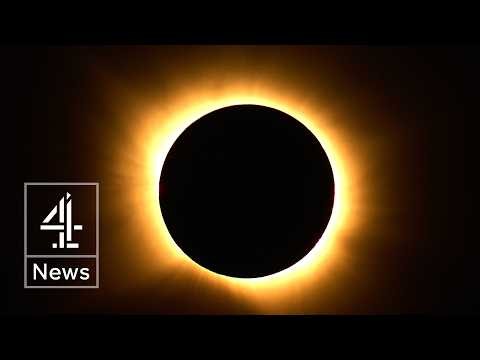 Eclipse plunges Europe into darkness - as it happened