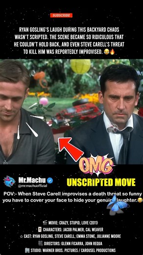 Ryan Gosling Didn't Even Bother Staying In Character, But…I Crazy, Stupid, Love (2011) #shorts