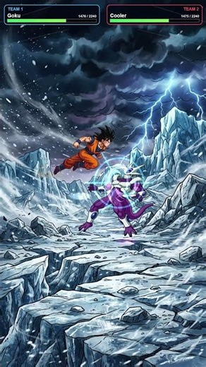 Goku VS Cooler | 1v1 | Who Wins? #anime #dragonball