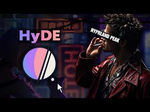 This Hyprland Setup Is CRAZY! (HyDE Installation Tutorial)