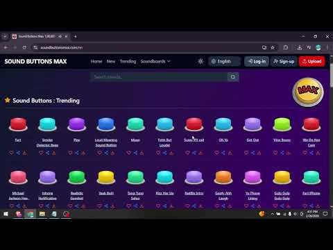 Viral Sound Effects in 1 Click SoundButtonsMax.com 🔥
